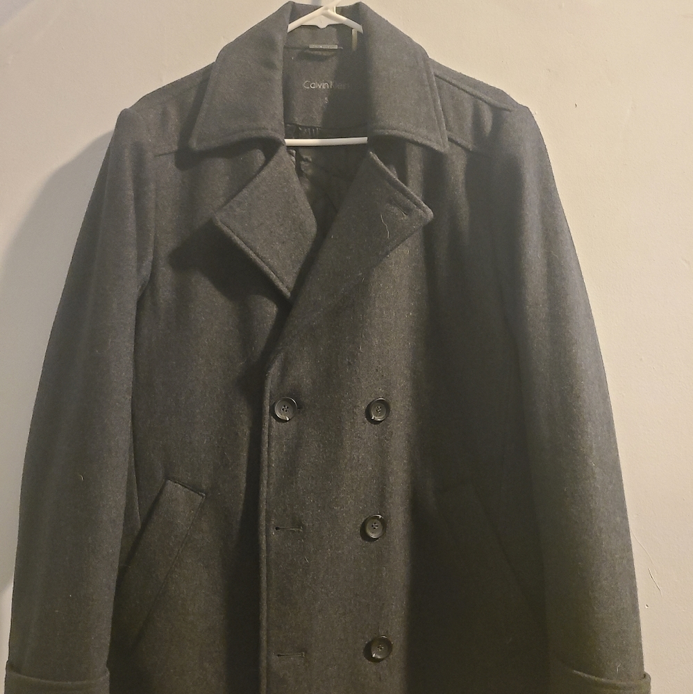 Calvin Klein Wool Peacoat